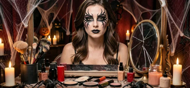 Maquillage araignée : 5 idées simples pour un look glamour et effrayant à Halloween Maquillage araignée : 5 idées simples pour un look glamour et effrayant à Halloween